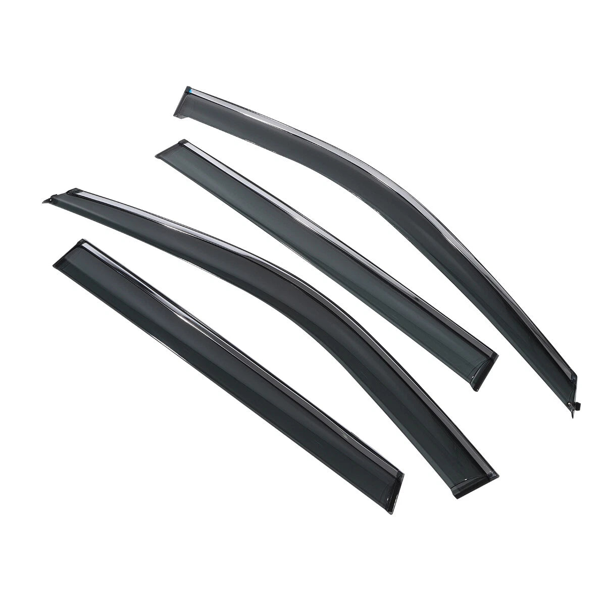 Chrome Window Visor Rain Guard for Honda CR-V (2023–2024)