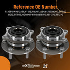 Pair Front Wheel Bearing Hub for Kia Sorento (2011–2015) 513266, 517502B010