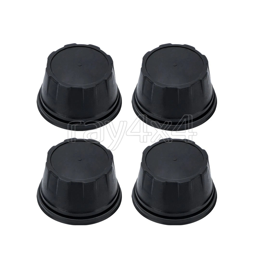 Front Rear Wheel Center Cap w/ Axle Nuts for Honda Rancher 420 (2007–2014)