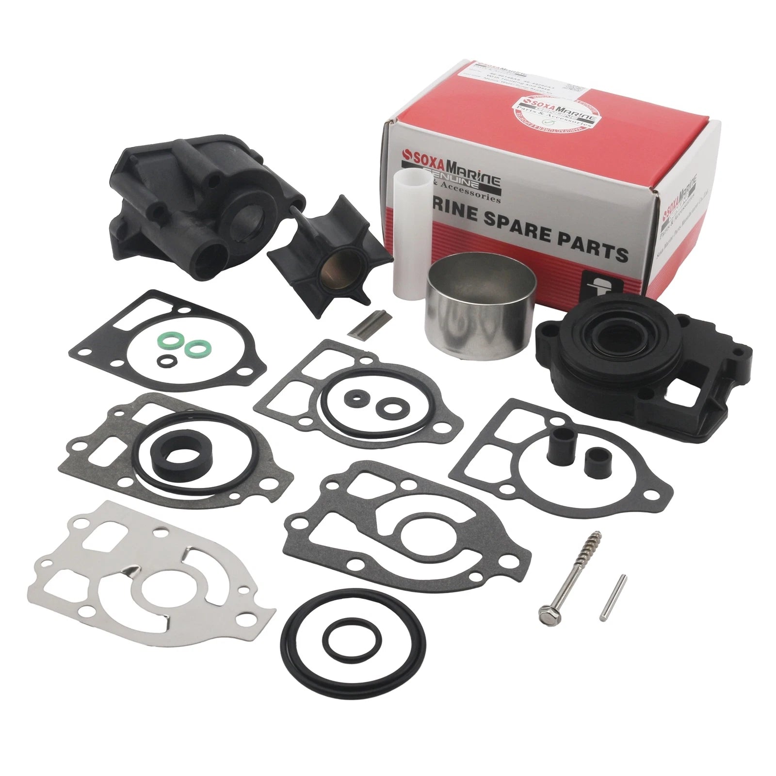Sea Water Pump Rebuild Service Kit for Mercury MerCruiser (1990–2023)