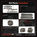 9X Timing Chain Kit for Ford Taurus (1996-2000) Mercury Cougar (1996-2002)