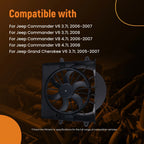 Cooling Fan for Jeep Commander V6 V8 (2006–2008) 240W 620051 5143209AA