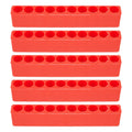 Screwdriver Bit Holder for Organizing Workspace (10 Holes)