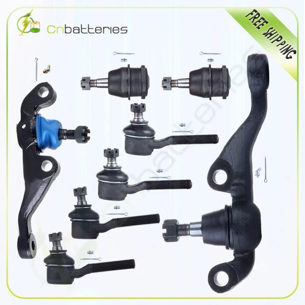 8pcs Front Ball Joint Tie Rods Kit for Plymouth Duster (1973–1976)