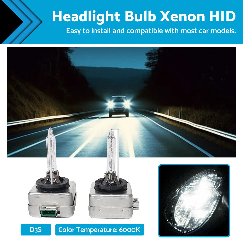 D3S Xenon HID Headlight Bulb for Audi A3 A4 A5 Q5, Ford Escape, VW Golf (2010–2020)