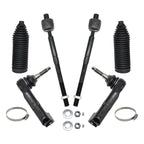 Front Inner & Outer Tie Rod Ends Boots for Lincoln Navigator, Ford Expedition, F-150 (2000–2023)
