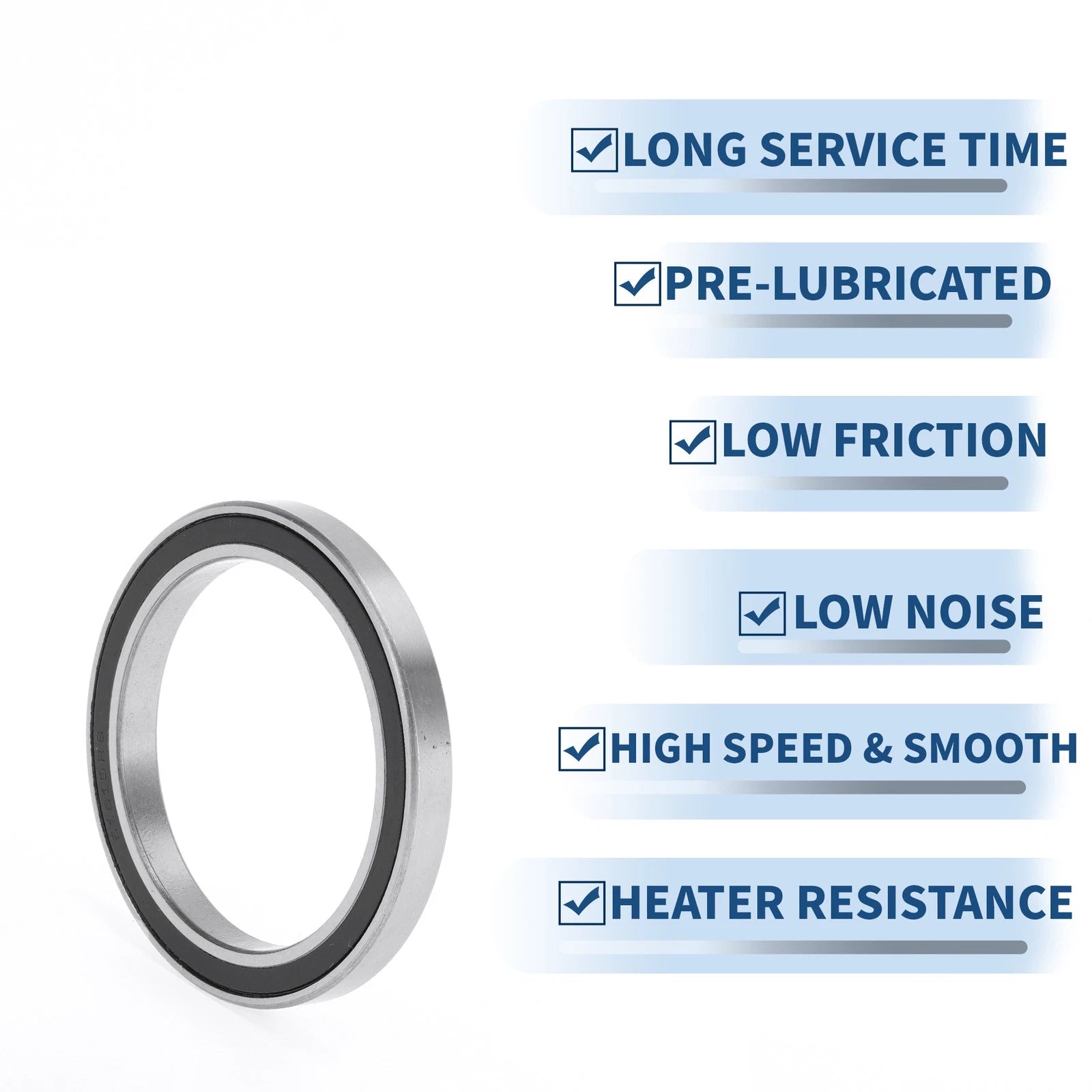 Deep Groove Ball Bearing 6810VV for Scooter Skateboard Wheel (50x65x7mm)