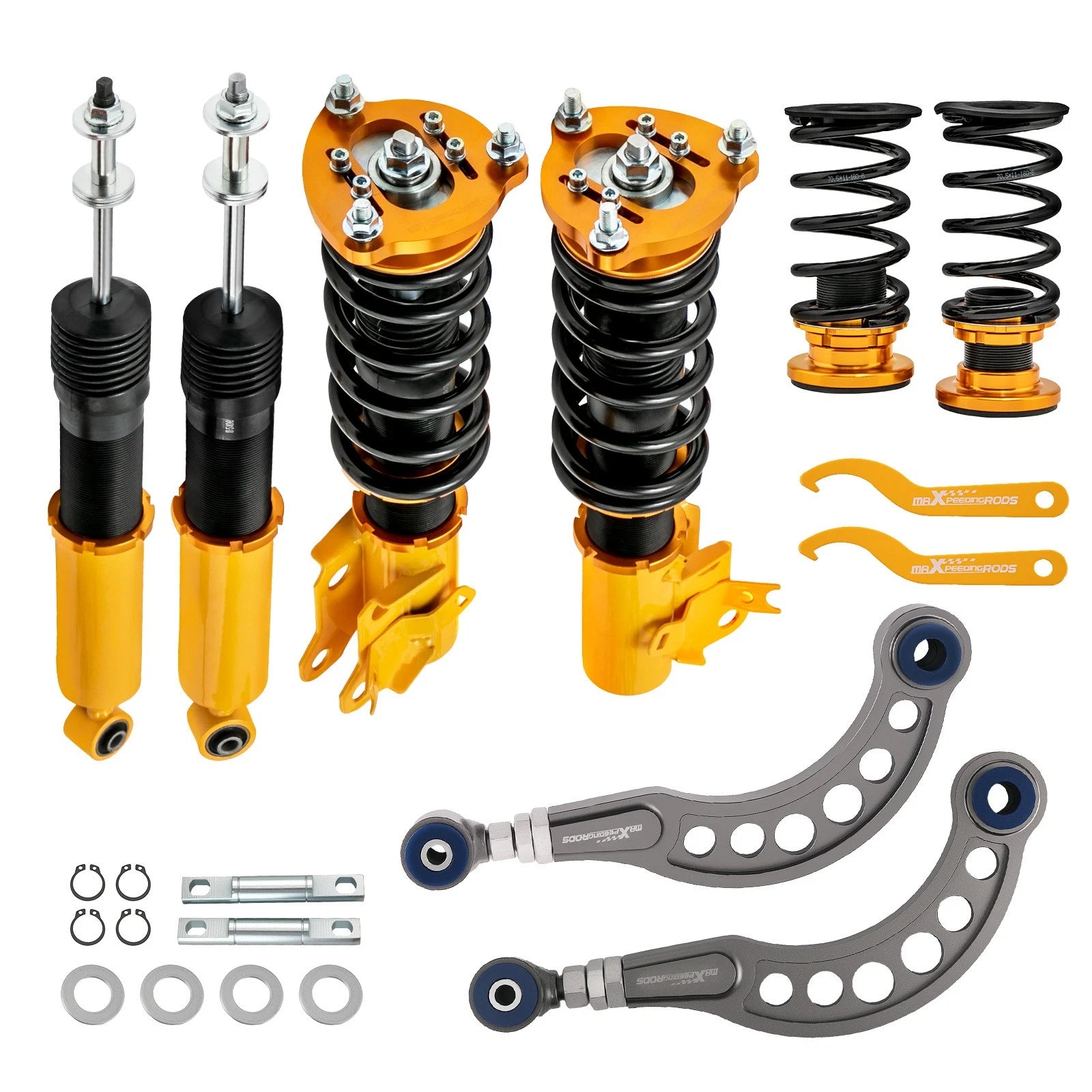 Coilovers & Rear Adjustable Camber Arm Kit for Honda Civic (2006–2011)