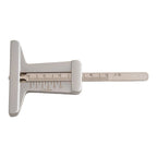 Tire Pattern Ruler with Vernier Caliper Design for Precise Depth Checks