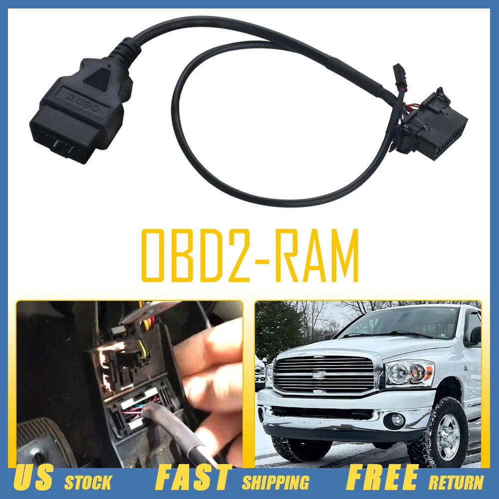 OBD2 Security Gate Bypass Cable for Cummins RAM HD (2018–2023)