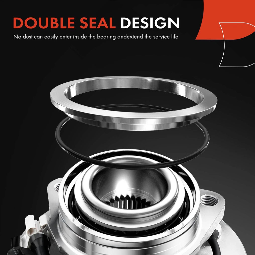 2X Front Wheel Hub & Bearing Assembly for Chevy Cruze (2011-2015)