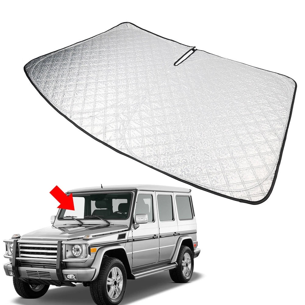 Foldable Windshield Sun Shade for Mercedes G W463 G550 G55 G63 G65 (1990–2018)