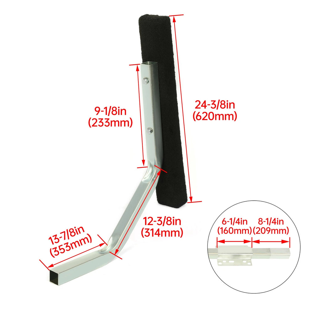 Bunk Board Guide for Pontoon Sailboat Trailer (24.4")