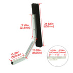 Bunk Board Guide for Pontoon Sailboat Trailer (24.4")