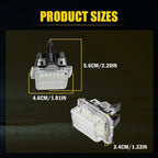 2X LED License Plate Light for Benz C E S CLS SLK Class (W204 W205 W212 W218)