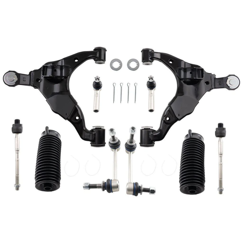 Set of 10 Front Lower Control Arms for Lexus GX470, Toyota 4Runner, FJ Cruiser (2003–2009)