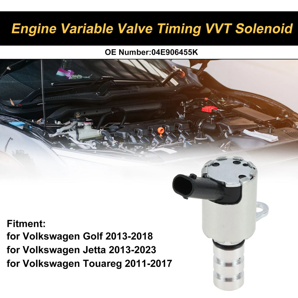 Engine Camshaft Oil Control Valve for Volkswagen Golf (2013–2018) No. 04E906455K