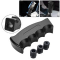 Pistol Grip Shift Knob for Universal Manual MT Gear Stick (BK Aluminum)
