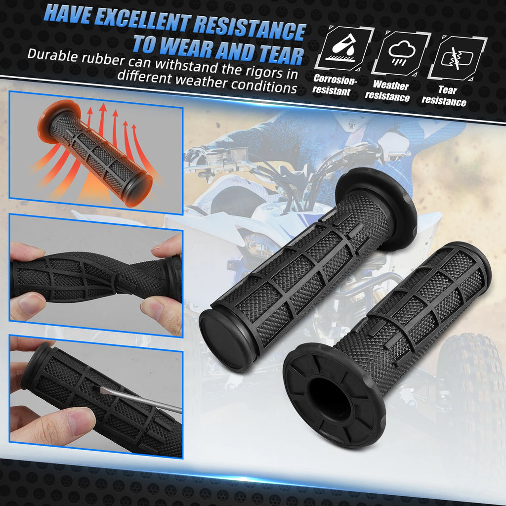 1 Pair Handlebar Grips 7/8" for Polaris Sportsman 450 500 570 800 850