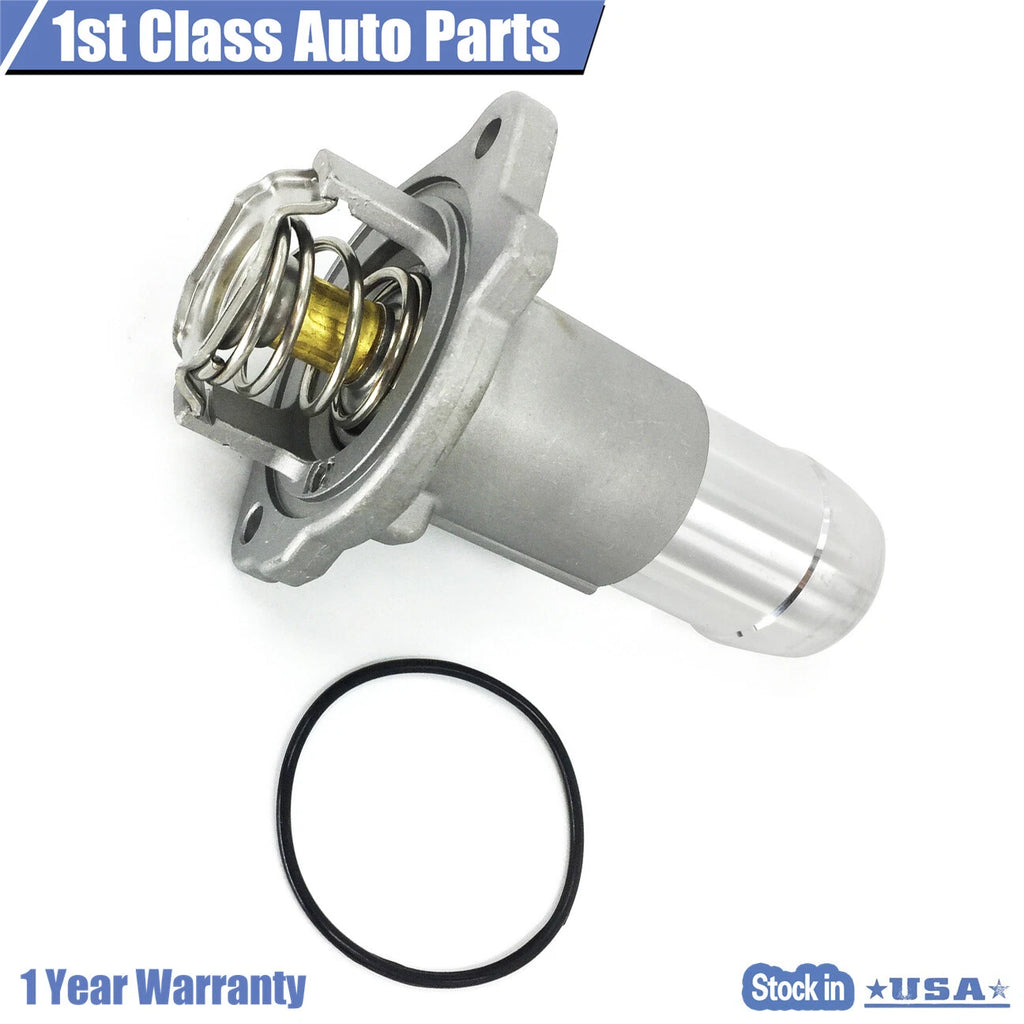 Thermostat & Housing for Chevy GMC Canyon Hummer Isuzu i-280 i-290 (2004–2009)