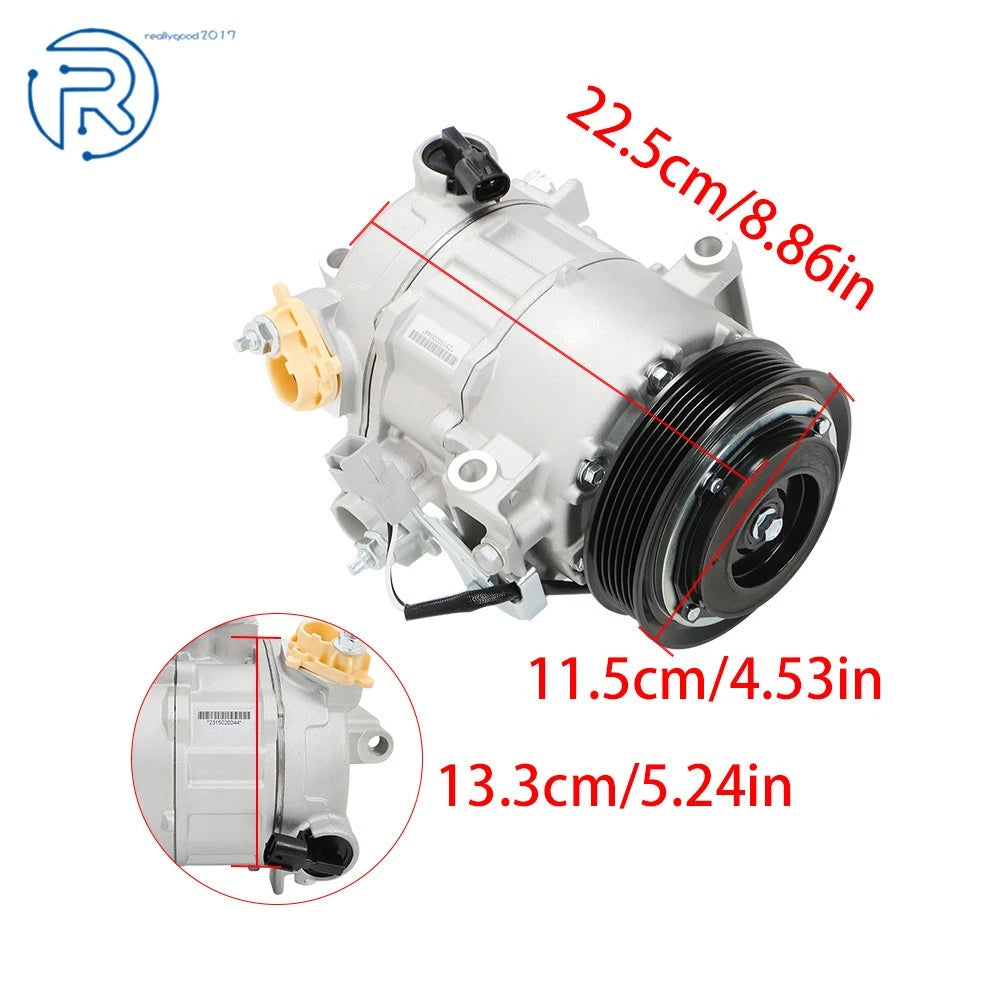AC Compressor & Clutch for Dodge Ram 1500/1500 Classic 5.7L V8 (2019–2023) 68140664AC