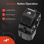 Rear Side Power Window Switch for Ford F-150, Edge (2015-2020)