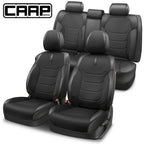 Set of 4 Universal Sport Series Seat Covers for Car Black