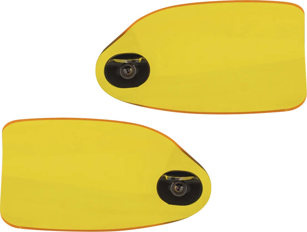 Klock Werks Flare Handguards for Harley-Davidson (Cable Clutch, Yellow)