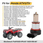 Idle Air Control Valve 16430-HP6-A01 for Honda Rincon Rancher Pioneer Foreman (2000–2023)