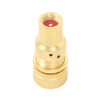 Set of 4 Brass Tire Valve Cores for Auto (0-60 PSI)