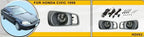 Fog Lamp Driving Light H3 12V 55W for Honda Civic (1995-1999)