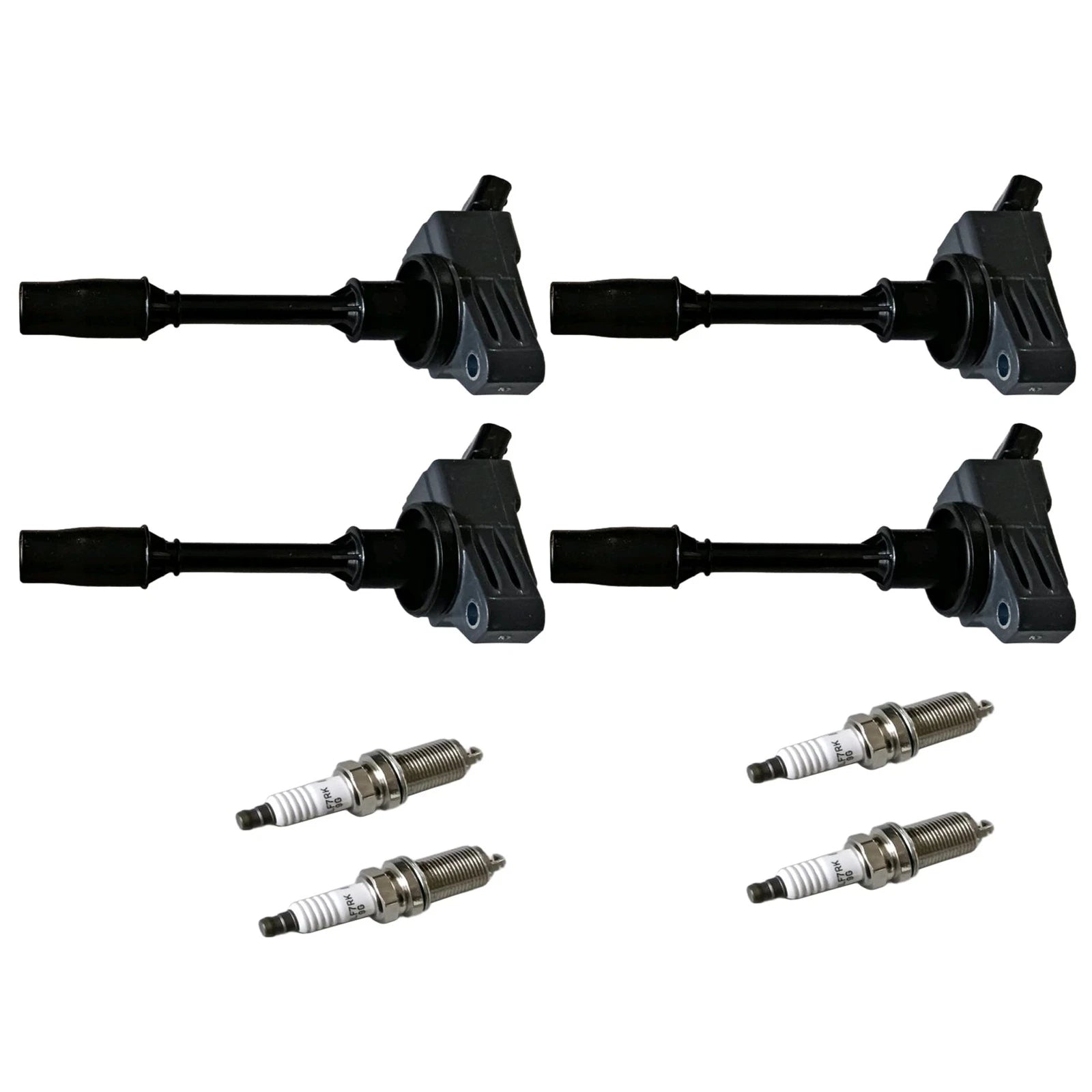 4X Ignition Coil & Platinum Spark Plug for Lexus GS300 NX200t (2015–2019)