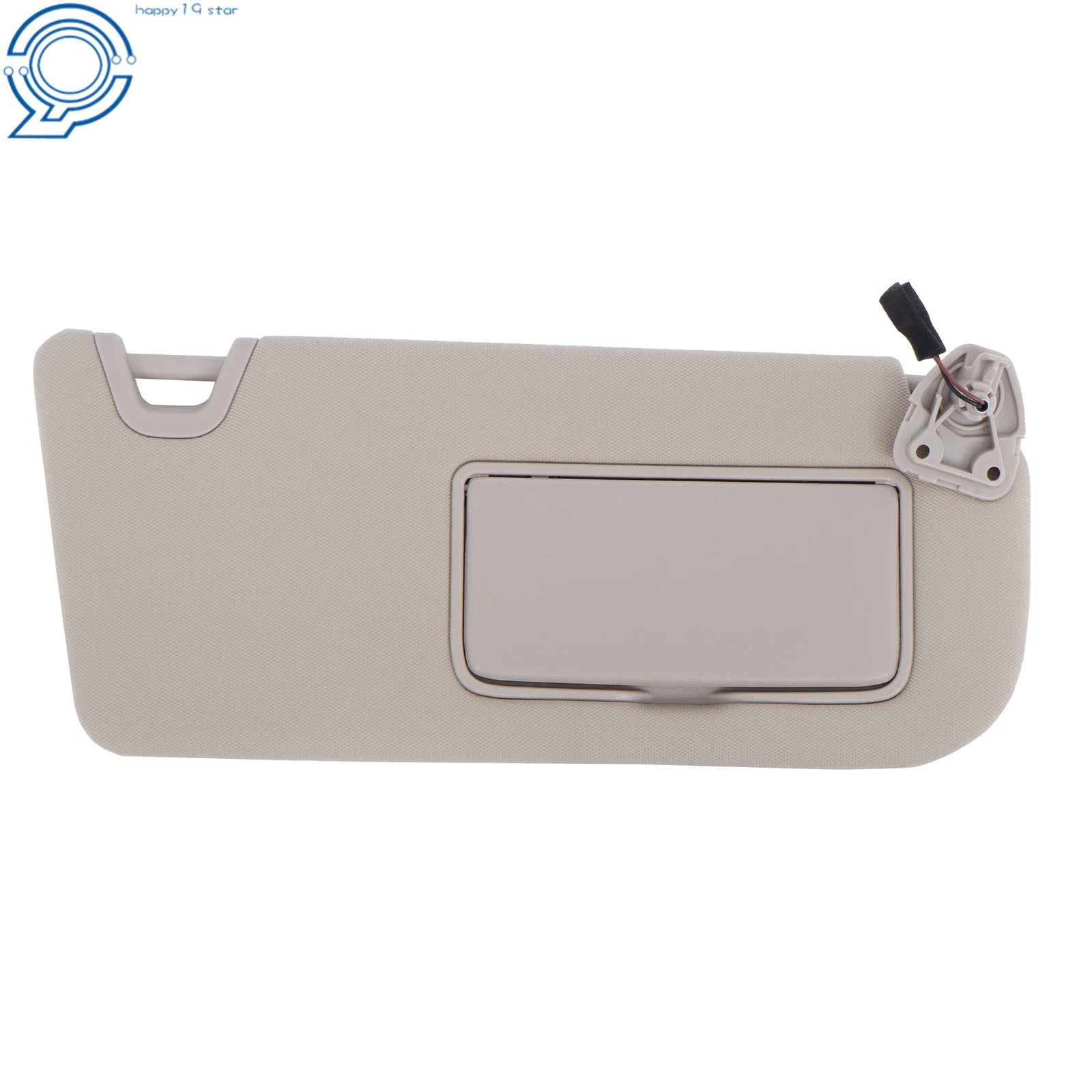Sun Visor Right Passenger RH for Nissan Altima (2019–2024) Beige W/Lights Mirror