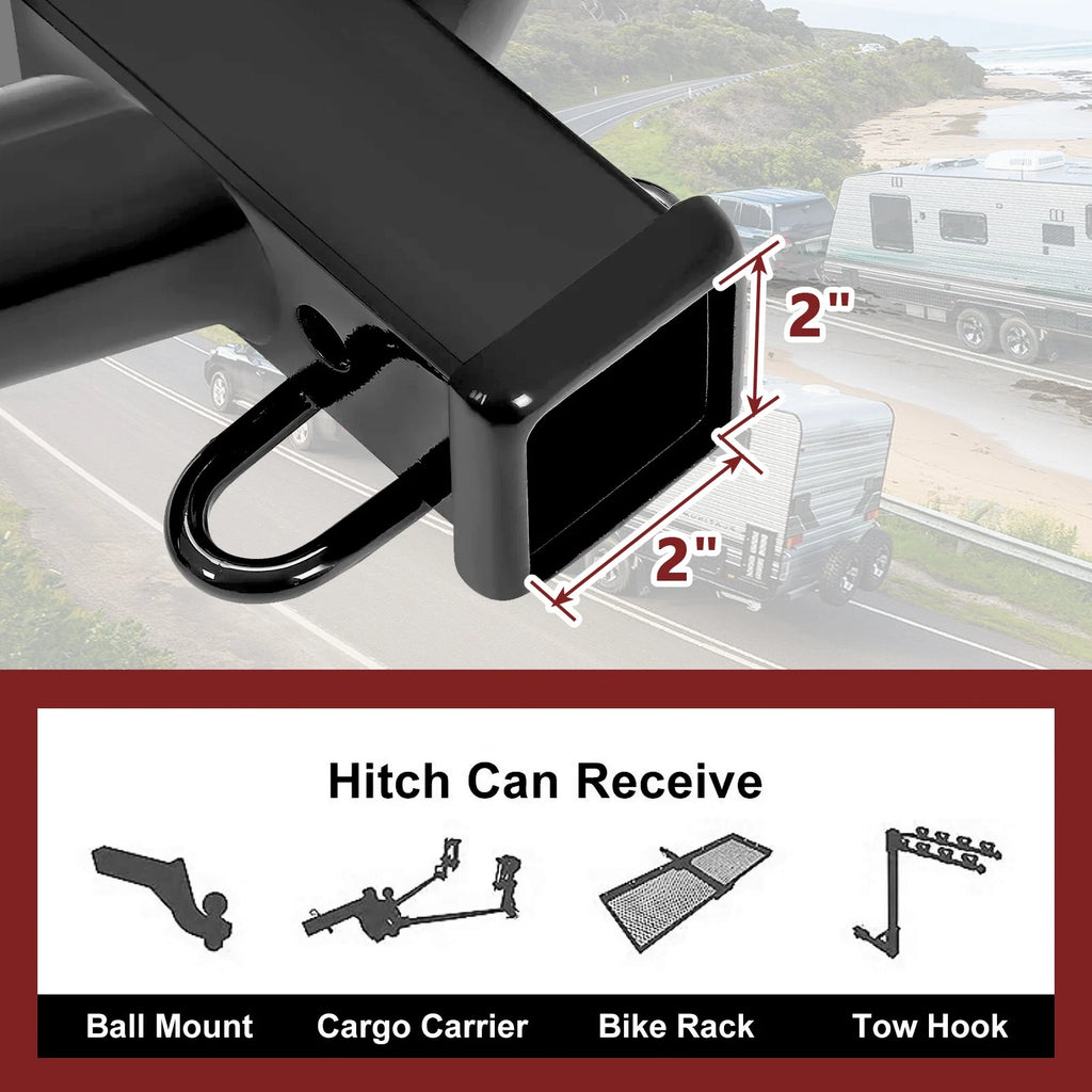 Class 3 2" Trailer Hitch Receiver for Honda CR-V (2017–2026)