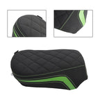 Rear Passenger Seat Pillion Saddle Flat Green for Kawasaki Vulcan S (2015–2023)