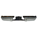 Replacement Chrome Rear Bumper Face Bar w/o Park Assist Sensor Holes
