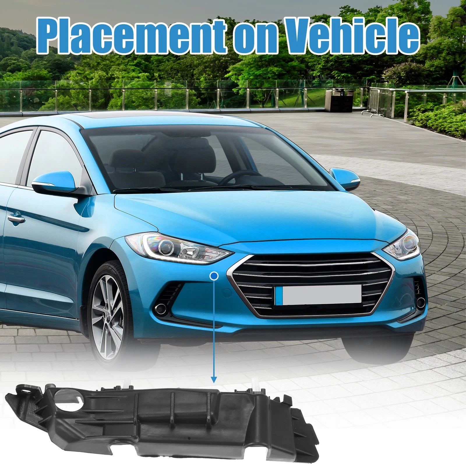 Left Side Front Bumper Support Bracket No. 86514F2AA0 for Hyundai Elantra 