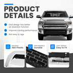 Chrome Front Upper Hood Bulge Molding for Toyota Tundra (2014–2021)