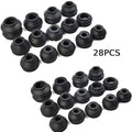28Pcs Ball Joint Boot Suspension Dust Cover Track Tie Rod Linkage