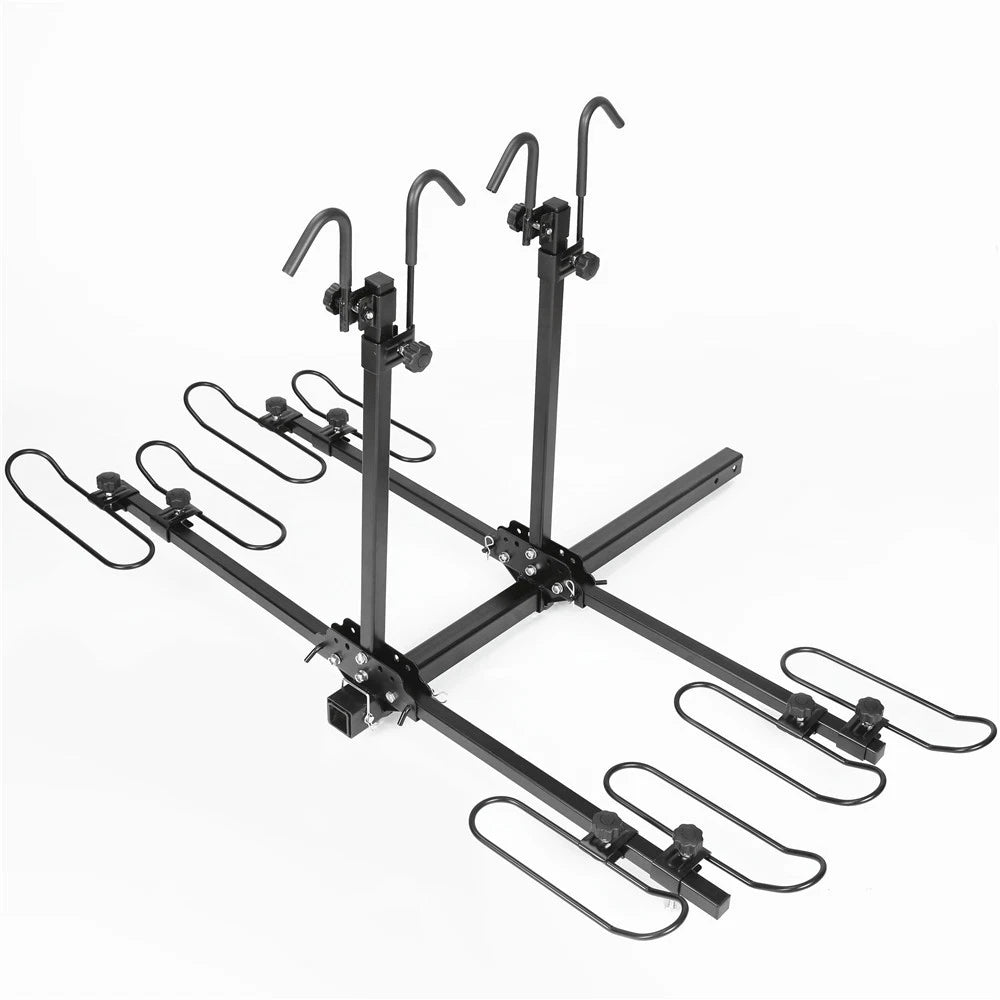 4-Bike Hitch Mount Carrier Rack for Car SUV (240 lbs Capacity)