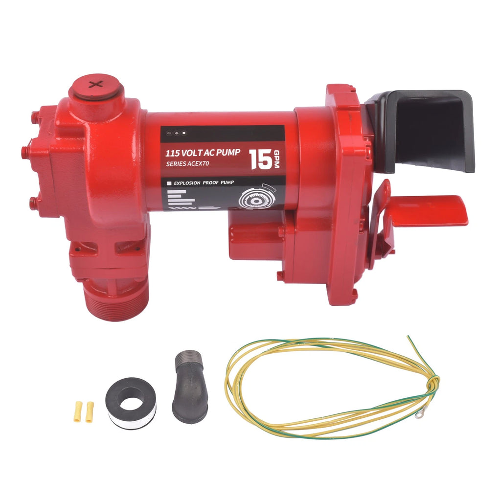 Fuel Transfer Pump 15 GPM 115V for Tractor Truck Trimmer (2015–2023)