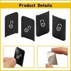 Door Lock Unlock Switch Button Cover Trim for Mercedes Benz Class W212 W204 (2010–2016)