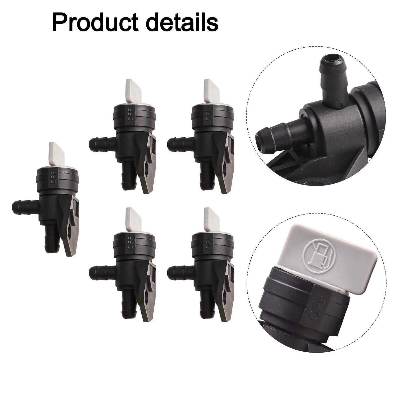 5pcs Fuel Shut Off Valve Kit for Engine Maintenance
