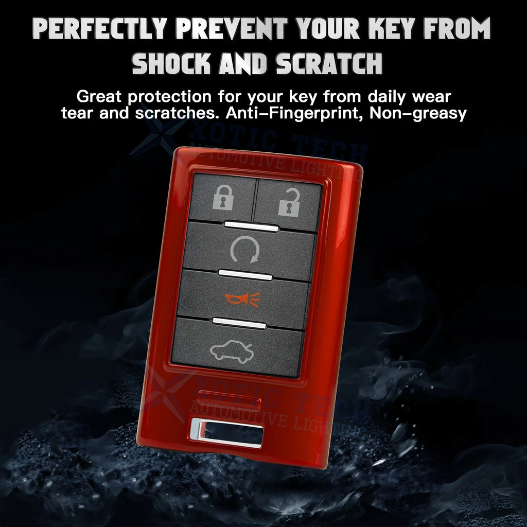 Key Fob Cover Shell Skin Accessories for Cadillac Escalade (2015-2020)