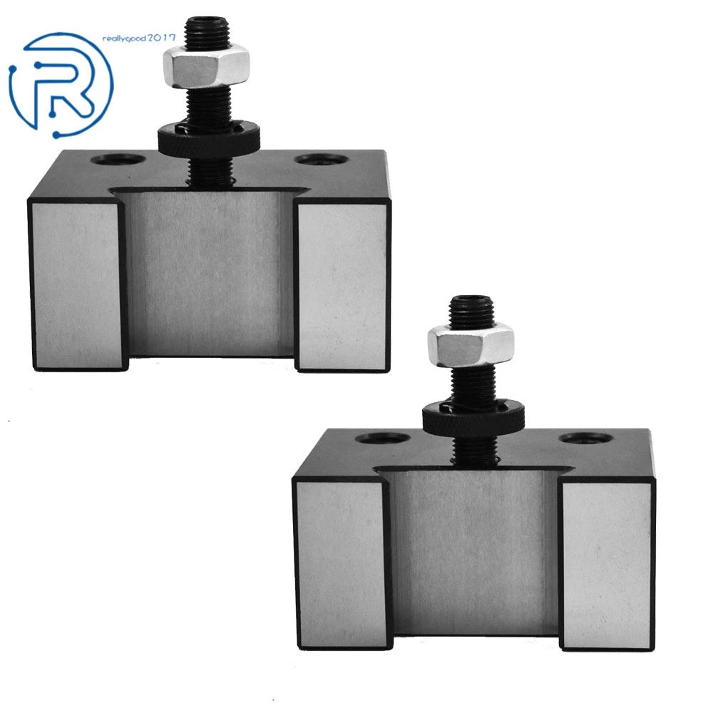 2Pcs Quick Change Heavy Duty Boring Bar Tool Post Holder for AXA 250-104