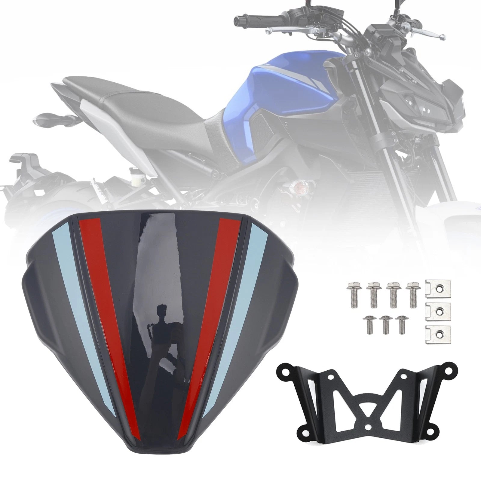Windshield for Yamaha MT-09 (2021–2023) Gray