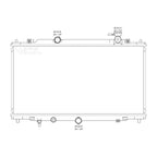 Replacement Plastic/Aluminum Radiator (See compatibility Chart)
