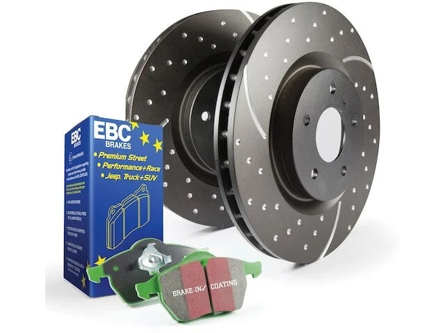 Front Brake Pad and Rotor Kit for Mazda 3 (2007–2013) GT371KS