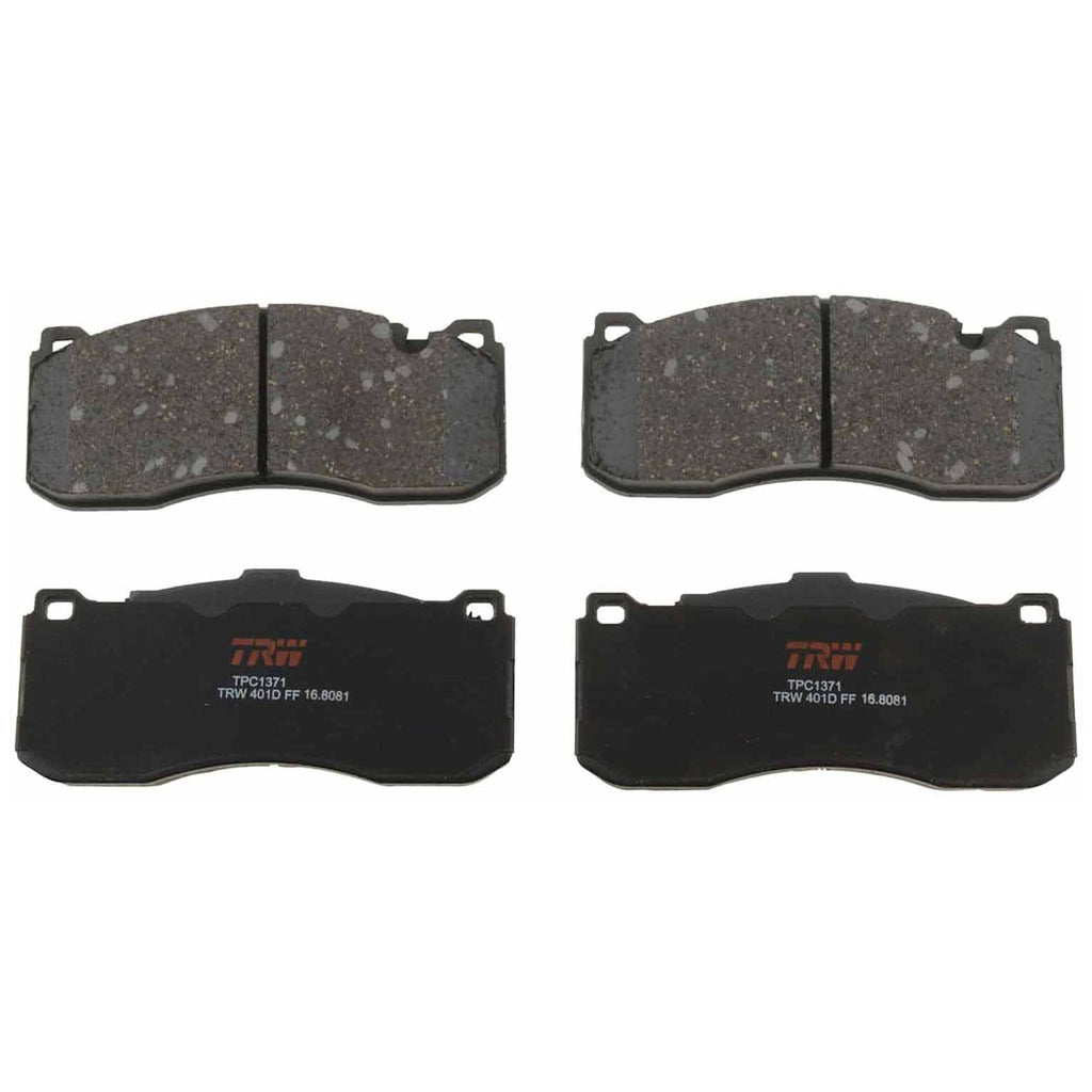 Set of 2 Brake Disc and Pad Kits for BMW E87 1 Series