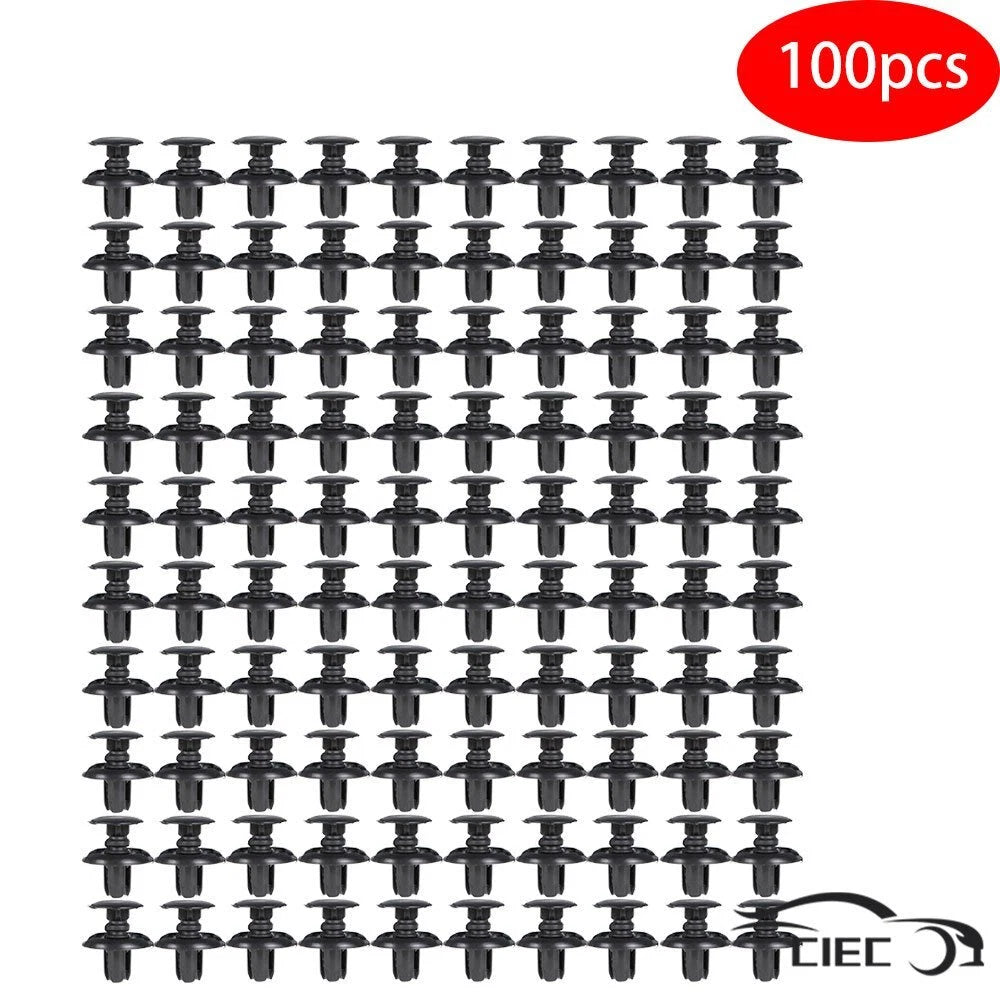 Set of 100 Fender Liner Clips for Honda Civic Accord Infiniti G37 EX35